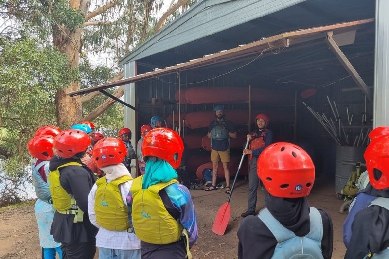 Year  5 and 6 Girls Camp Jungai